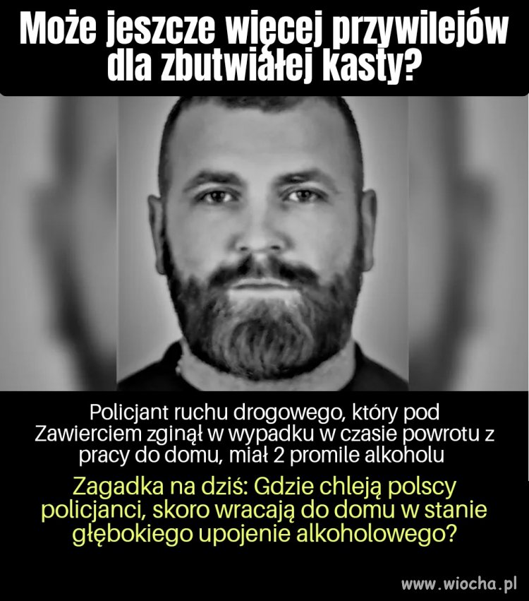 Milicyjna moralność wypisywaczy mandatów 