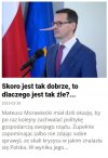 Dziś Morawiecki znów kłamał, w tym jest mistrzem!