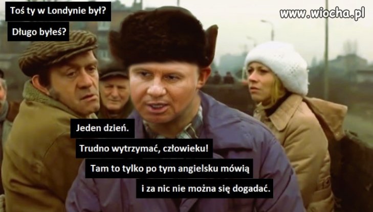 Ale przywitali mnie jak nigdzie. Mlask...