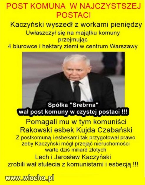 Tak Kaczyński walczył z komuną...