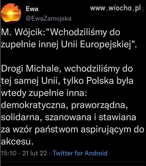 Polska była wzorem dla innych...