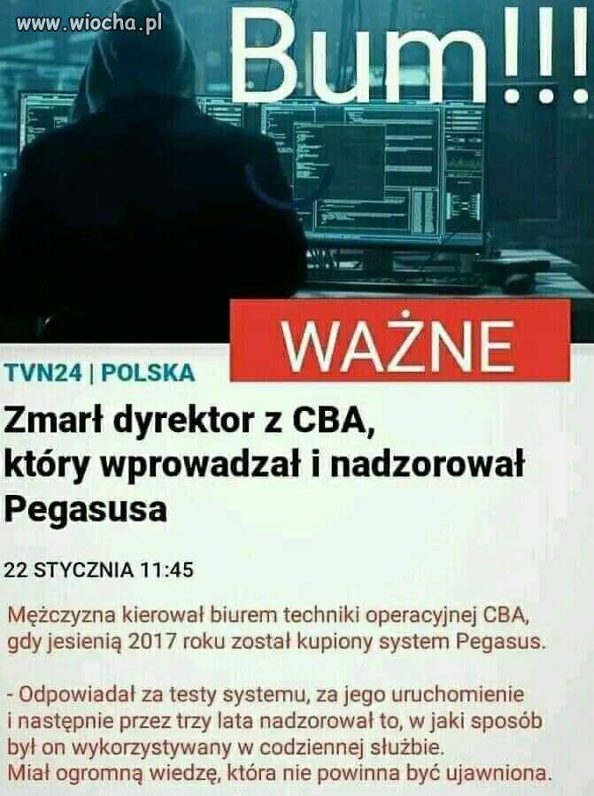 Wypadł z okna?