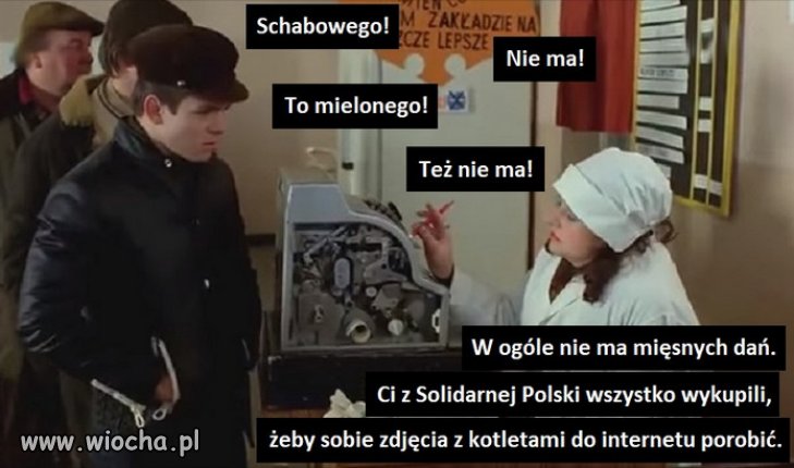 Politycy dziś: Fotografują się z kotletem...