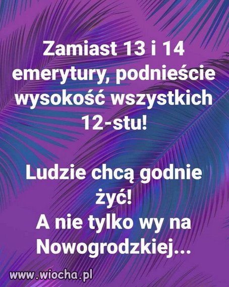 To tylko kupowanie elektoratu  PiSu...jak zawsze!