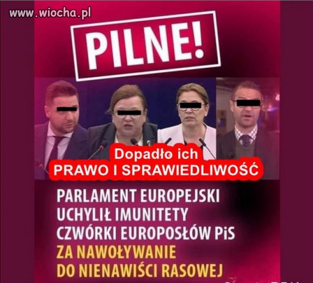 Słusznie powinno się ich wykopać na zbity pysk!