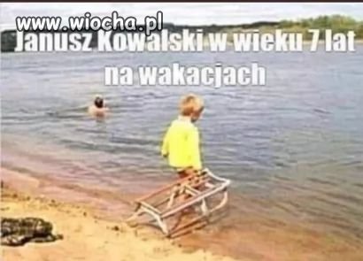 Janusz który wszędzie widzi Tuska.