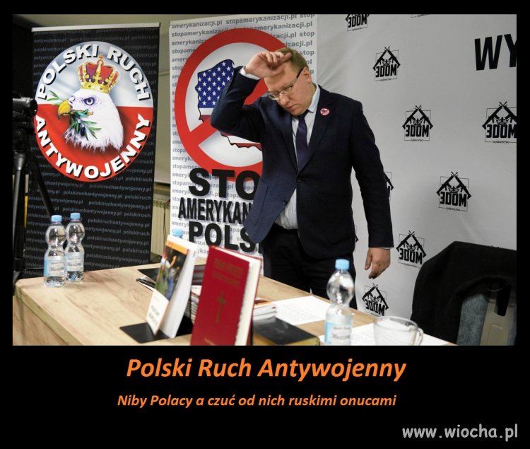 Nie dość, że ruskie onuce to jeszcze foliarze 