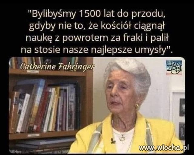 Kościół woli ciemnotę niż inteligencję