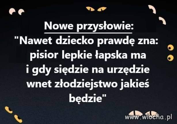 Z cyklu, przysłowia polskie ...