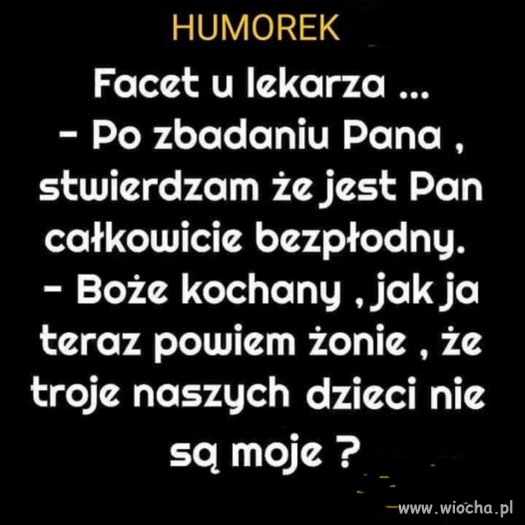 żona go zostawi