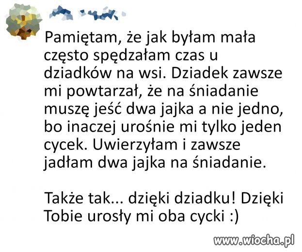 Dzięki dziadku