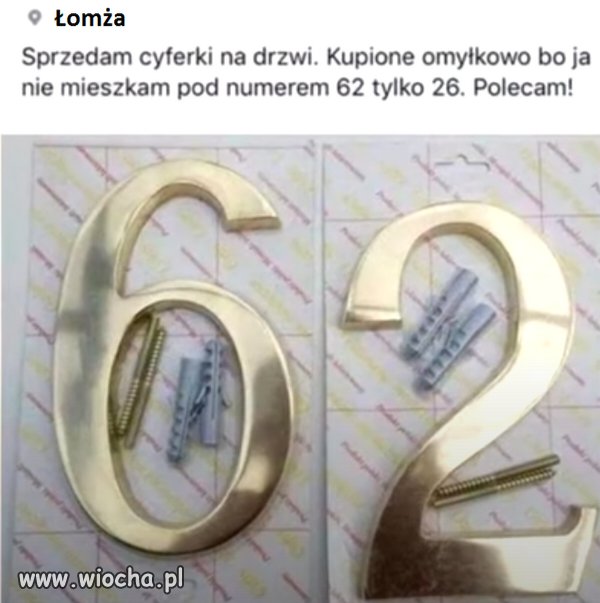 Wyborca PiS dał ogłoszenie 