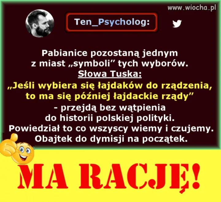 Donald Tusk dzisiaj niczym czołg Abrams