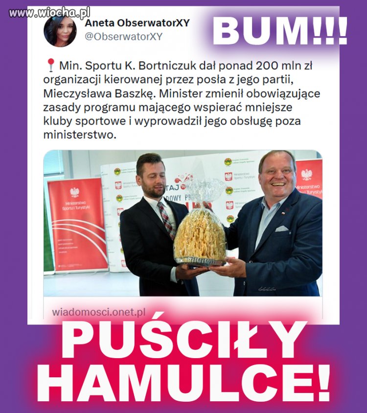 I kolejny przewał pisowskich złodziei 