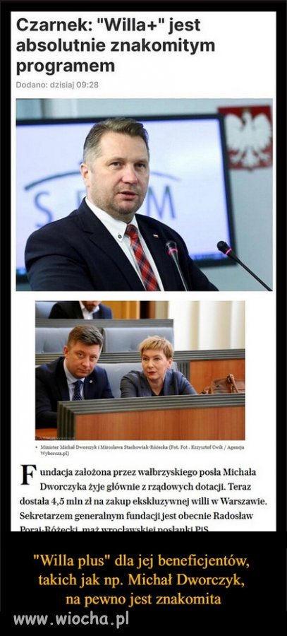 Zeby PiSowi dobrze sie zylo kosztem narodu...