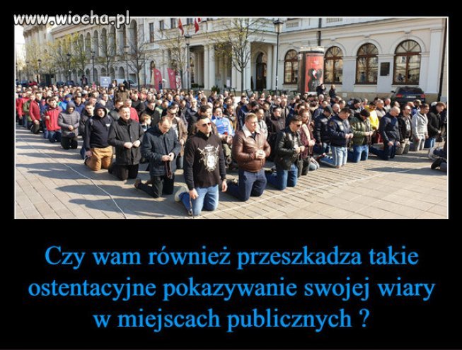 Czym oni się różnią od muzułmanów, których wyśmiewacie?