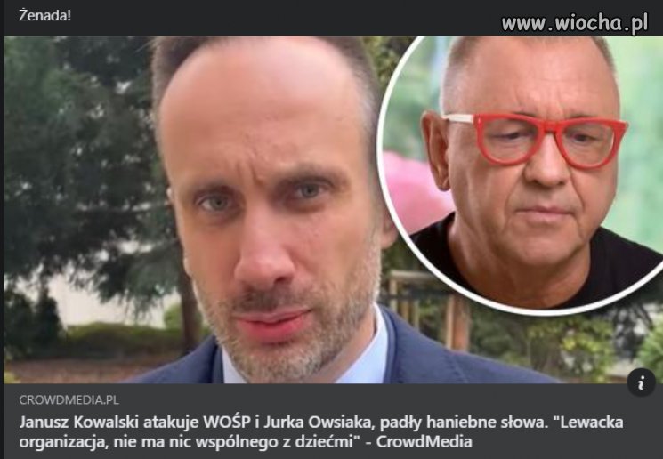 Janusz Brodawka atakuje