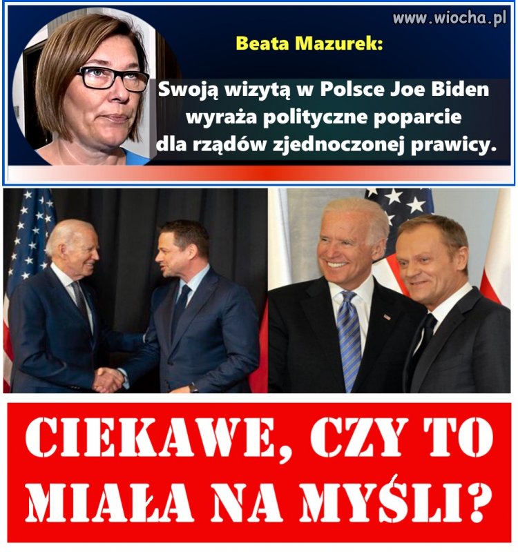 Sojusz to mieliście z oszołomem Trampem