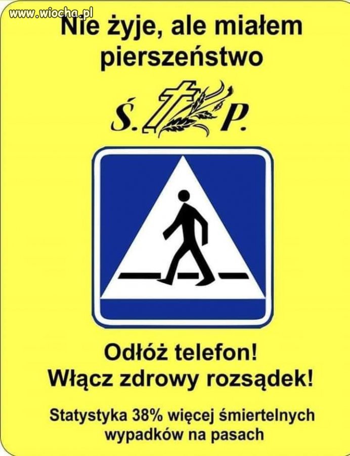 Się zatrzyma, bo mam pierwszeństwo 