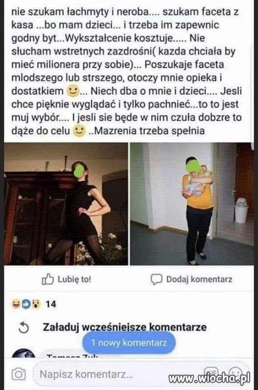 Ma klasę i wymaga