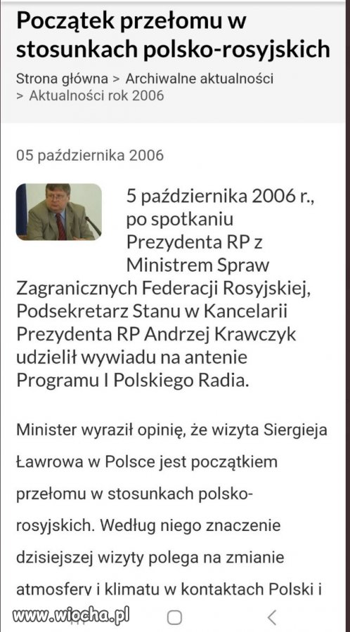 Lech Kaczyński naprawia stosunki