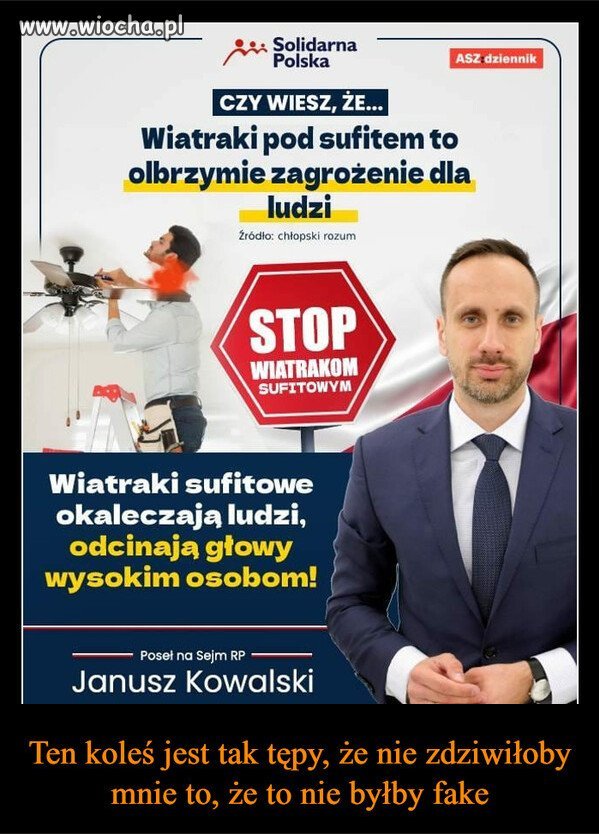 To by było śmieszne, gdyby nie głupota Kowalskiego.