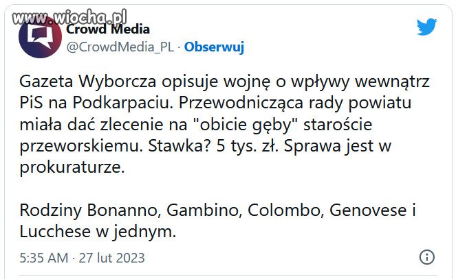 "Demokratyczne" metody w mafii PiSu...