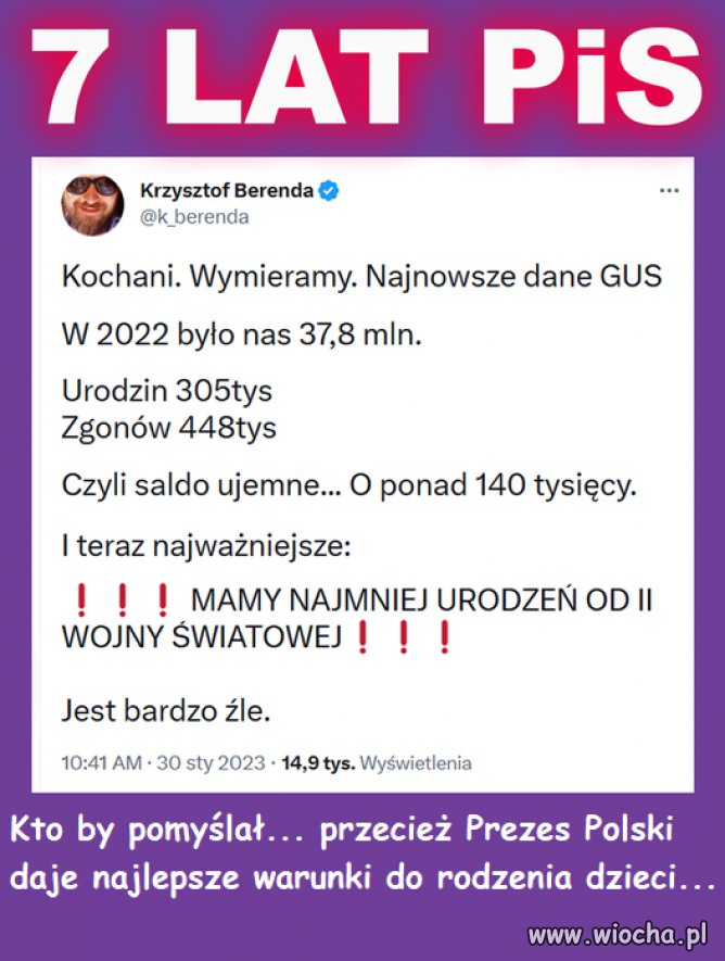 Wystarczyło 7 lat