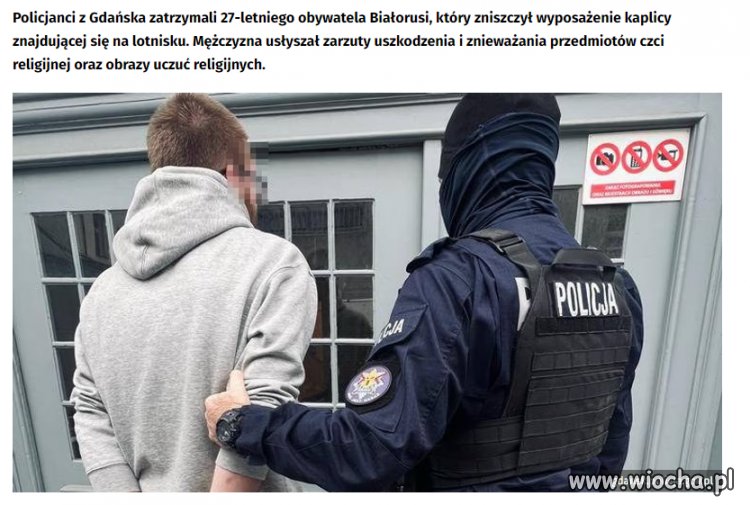 Akt wandalizmu białoruskiego 