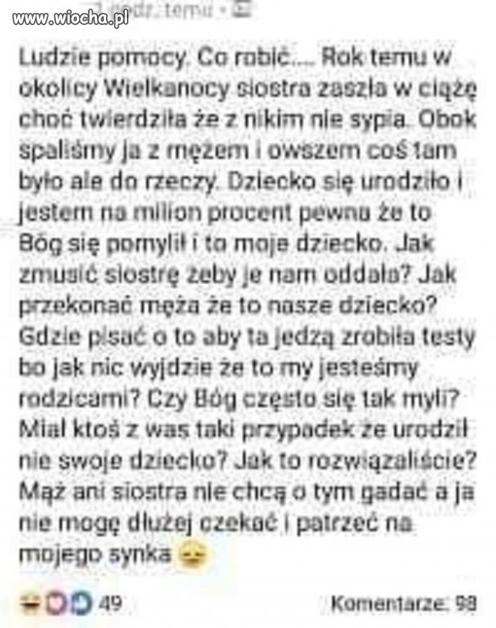 Ciekawe jak ona z tymi rogami