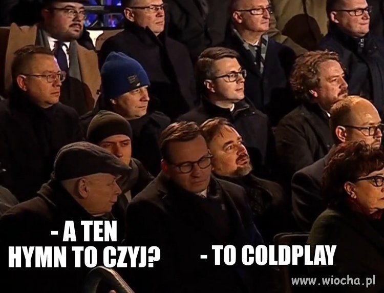 Na koniec puścili pioseneczkę i 