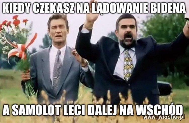 Czekaliśmy na przylot prezydenta USA do Polski