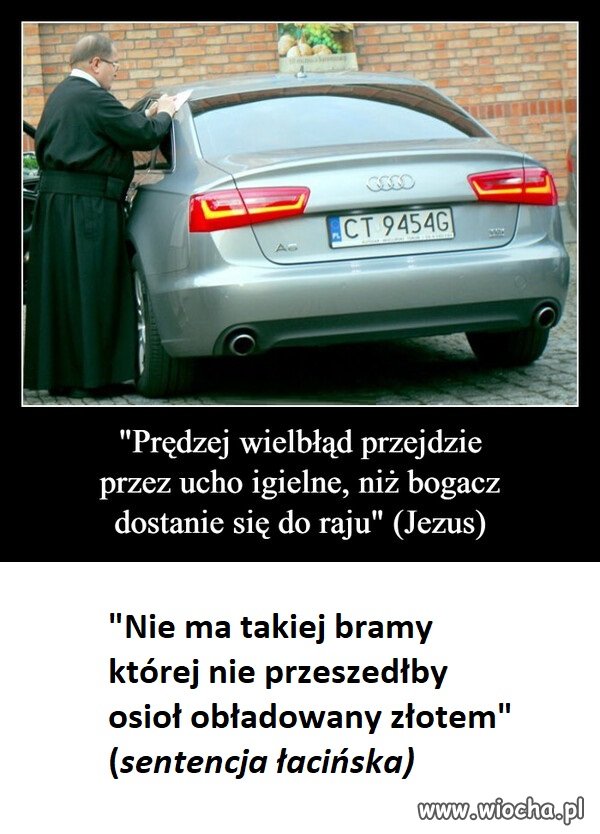 Kwintesencja wiary, a poniżej religii