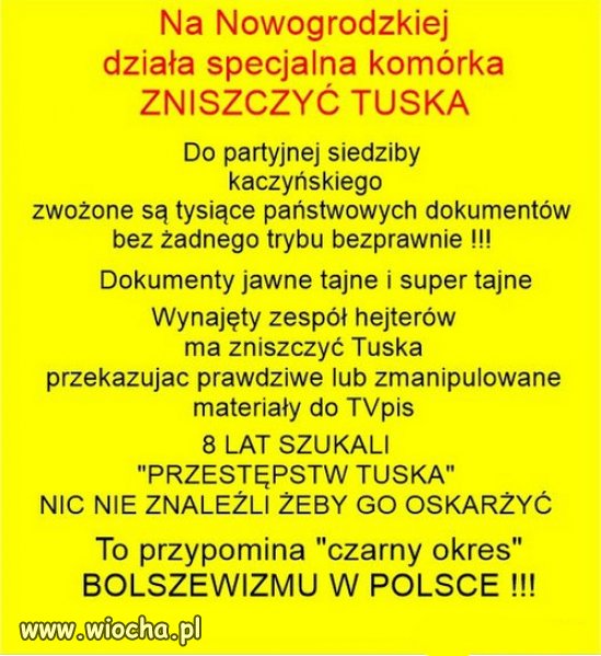 Tonący PiS brzytwy się chwyta...