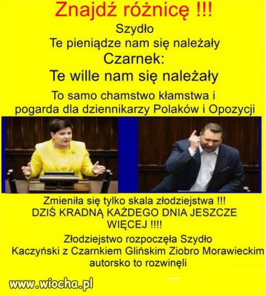 PiS potrafi tylko kłamać i kraść, taki program polityczny!