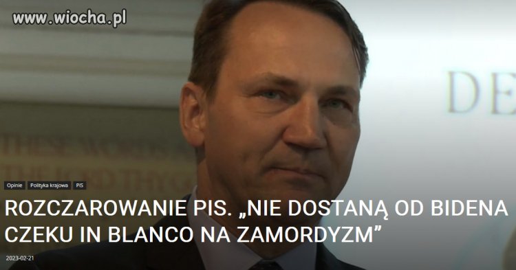 Polska jest wazna dla prezydenta USA, ale nie PiS!