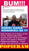To się bezmózgi orangutan Bąkiewicz zdziwił