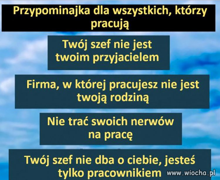 Pamiętaj w poniedziałek