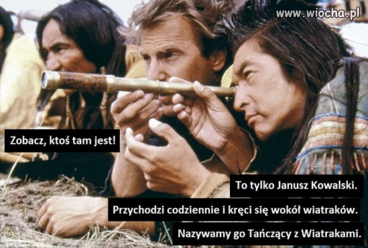 Don Kichot - walka z wiatrakami...PiSu.