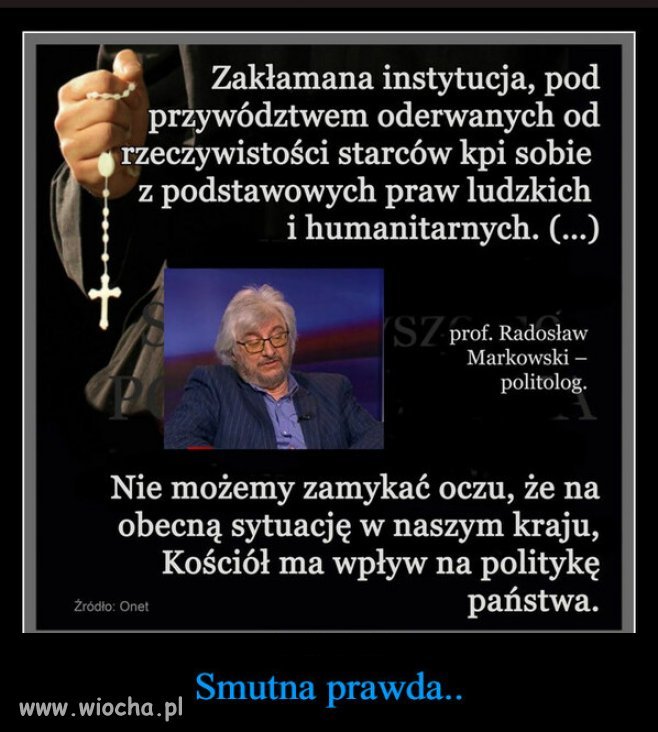 Polska nie jest państwem wyznaniowym.