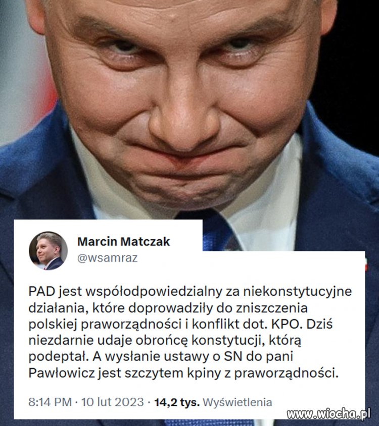 Profesor Matczak zaorał błazna jak zwykle 