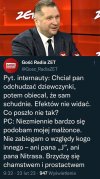 Czyli zarzucając komuś, że jest gruby nie był chamem i prostakiem?