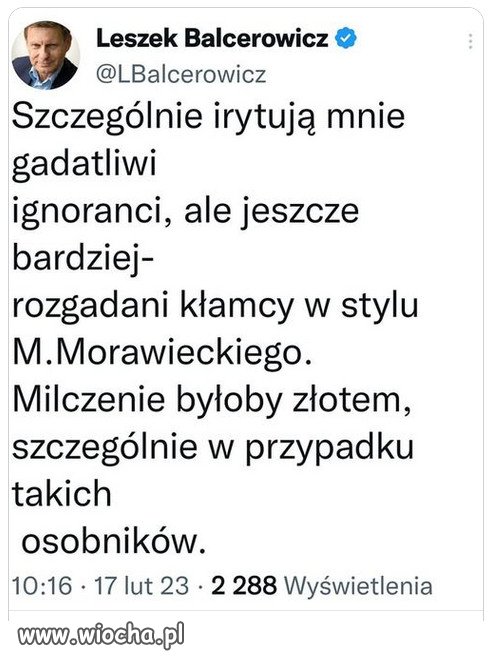 W PiSie glupota jest zlotem...z braku rozsadku!