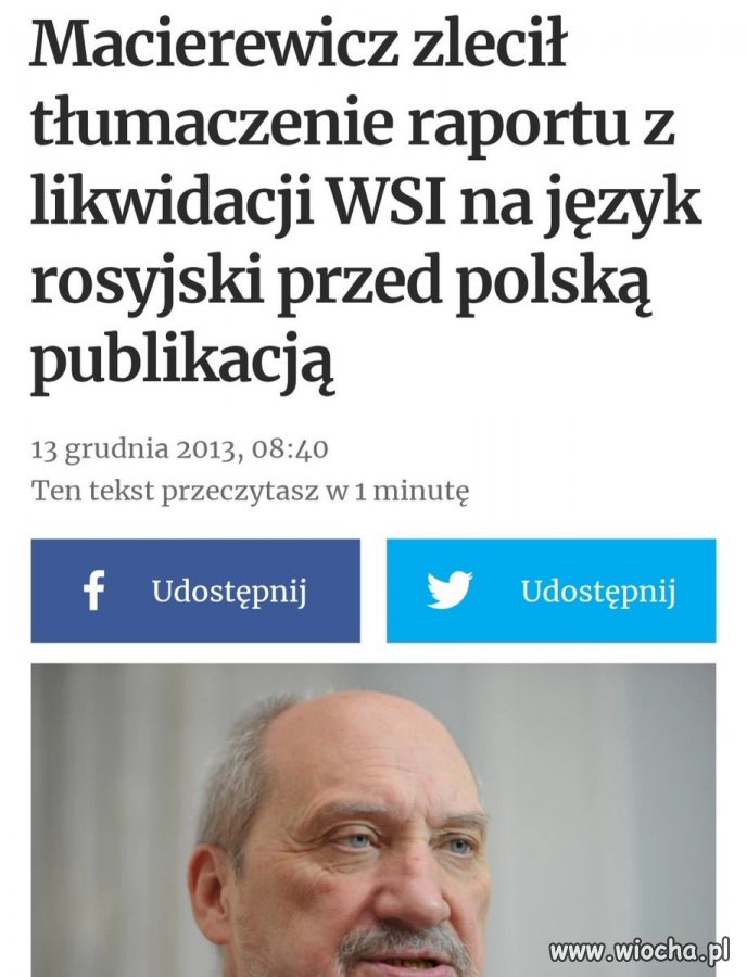 Czy Macierewicz, wiceszef #PiS 