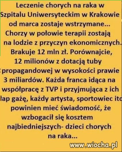 Do sprzedajnych hien