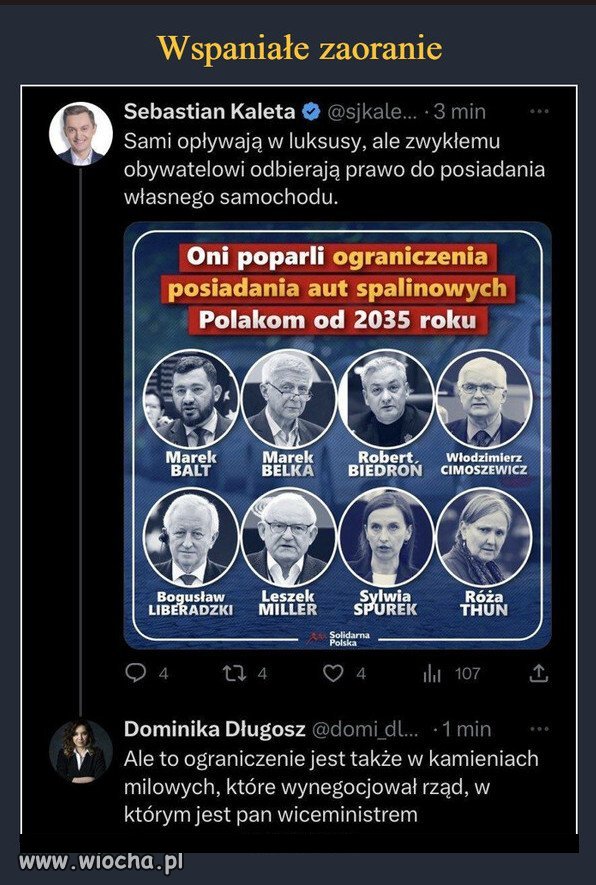 Kumatych w rządzie PiSu, można szukać ze świecą...