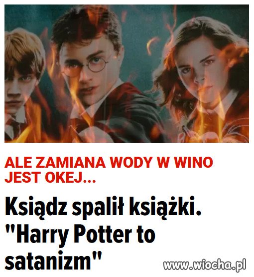 Kościół kontra Harry Potter – kolejna szokująca bitwa