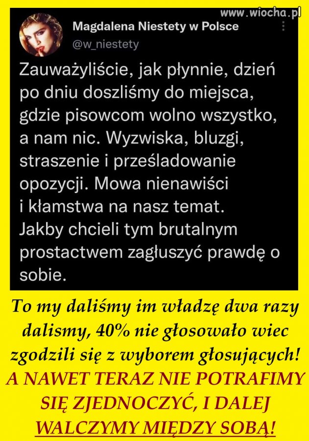 A Polacy na to pozwalają..