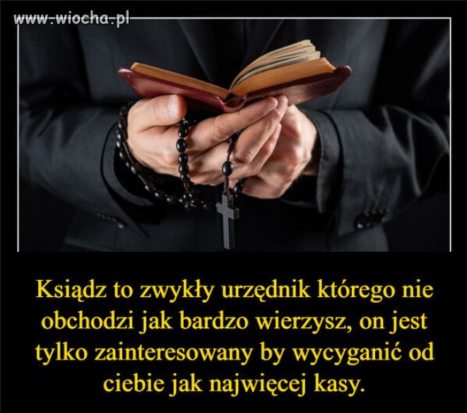Nawet nie urzędnik, pracownik i to obcej firmy z Watykanu.