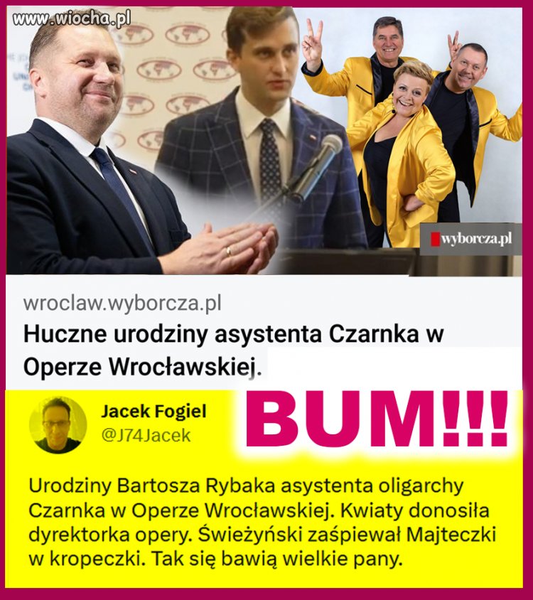 Disco z pola w Operze Wrocławskiej